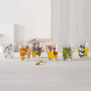 Verre enfant Teqton motif lion 21 cl Marron Transparent Bambini Leonardo