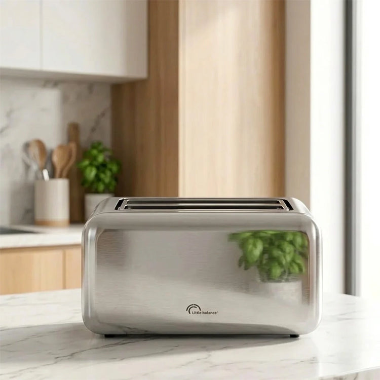 Grille pain dual en inox Little Balance
