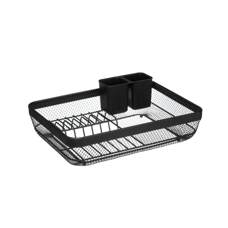 Égouttoir compact Métal 43x32 cm Noir Mayaj Five