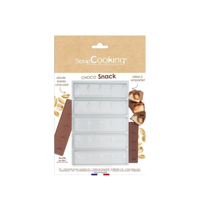 Moule Semi-Rigide Choco Snack Scrapcooking