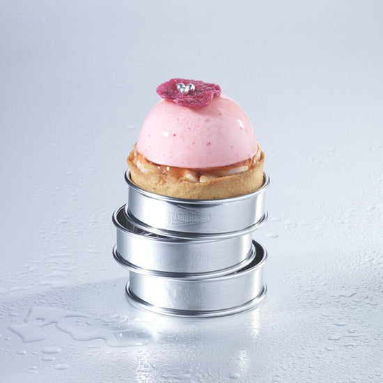 4 cercles à tarte 8cm