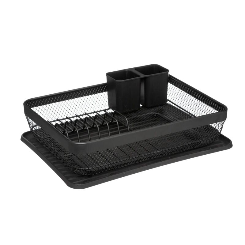Égouttoir compact Métal 43x32 cm Noir Mayaj Five