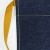 Demi-tablier en coton Denim Yellow Les Tabliers de Julie Andrieu