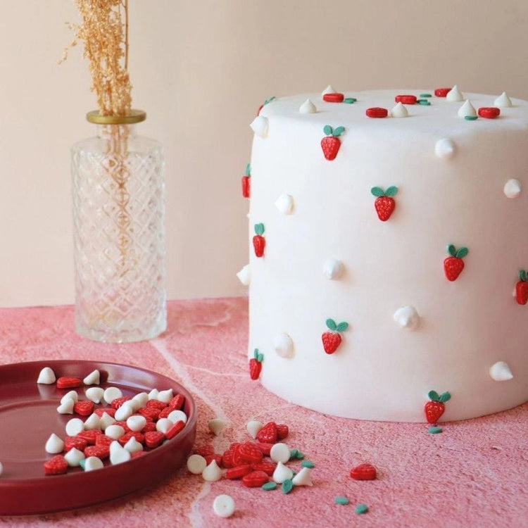 Décors Sucrés Tarte Fraise Meringuée ScrapCooking