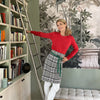 Demi-tablier en coton Dipsyrex Vert Les Tabliers de Julie Andrieu