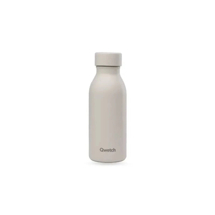 Bouteille isotherme inox 350 ml Sable mat Icon Qwetch