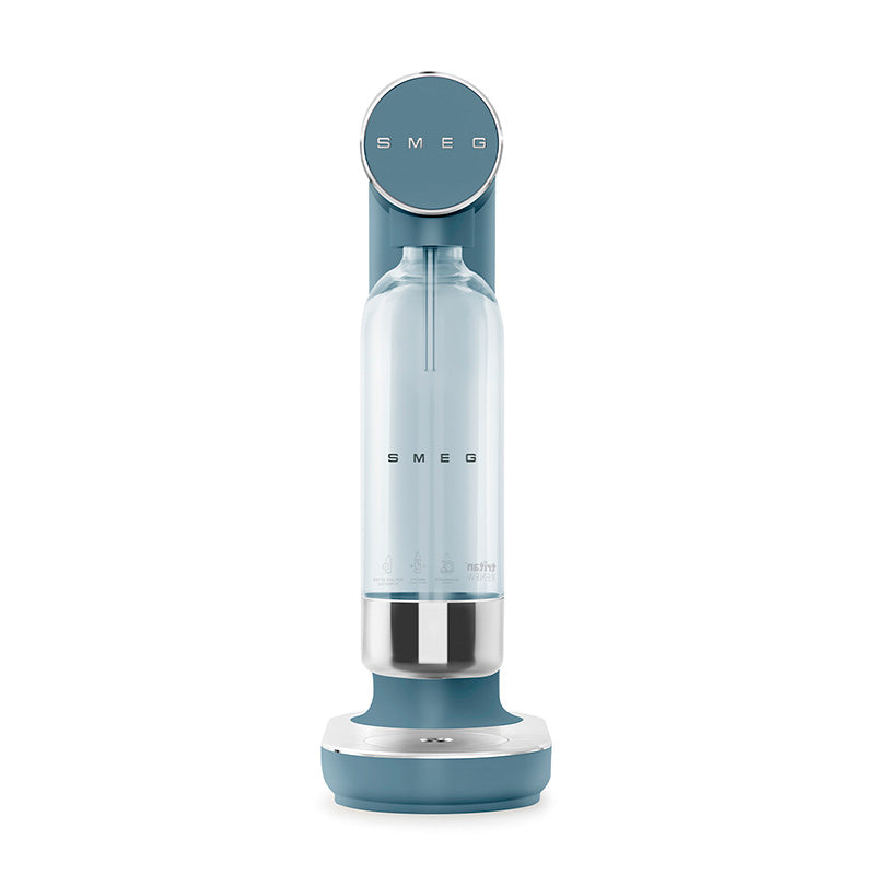 Machine à eau gazeuse Bleu Orage Mat Collezione Smeg