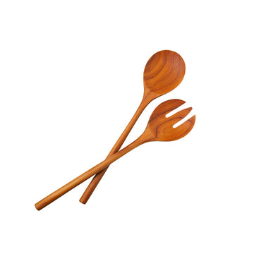 Couvert de service en bois de teck XL Be Home