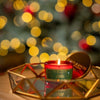 Bougie parfumée cire naturelle 90 g Au pied du sapin Noël Durance