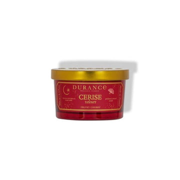 Bougie parfumée couvercle doré 90 g Cerise velours Durance