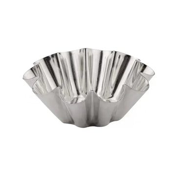 Moule à brioche grosses côtes fer blanc 20x7,2 cm Gobel