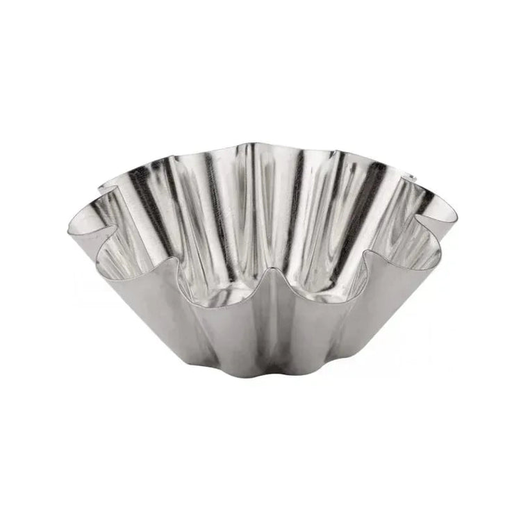 Moule à brioche grosses côtes fer blanc 20x7,2 cm Gobel