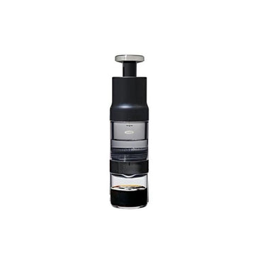 Cafetière nomade filtre inox sans capsules 3 tasses Noir Oxo Rapid Brewer