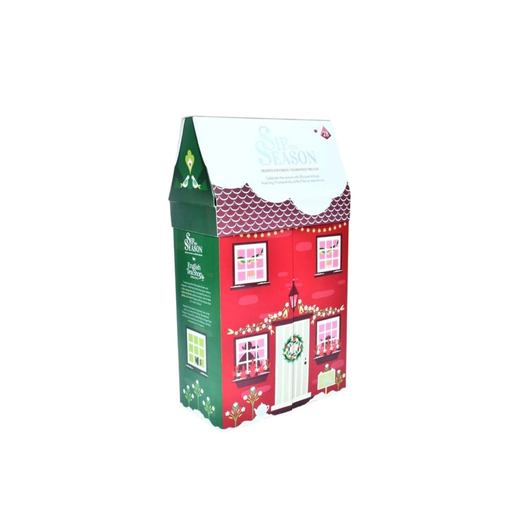 Coffret thés et infusions le cottage 28 sachets pyramide 10 saveurs Sip the Season