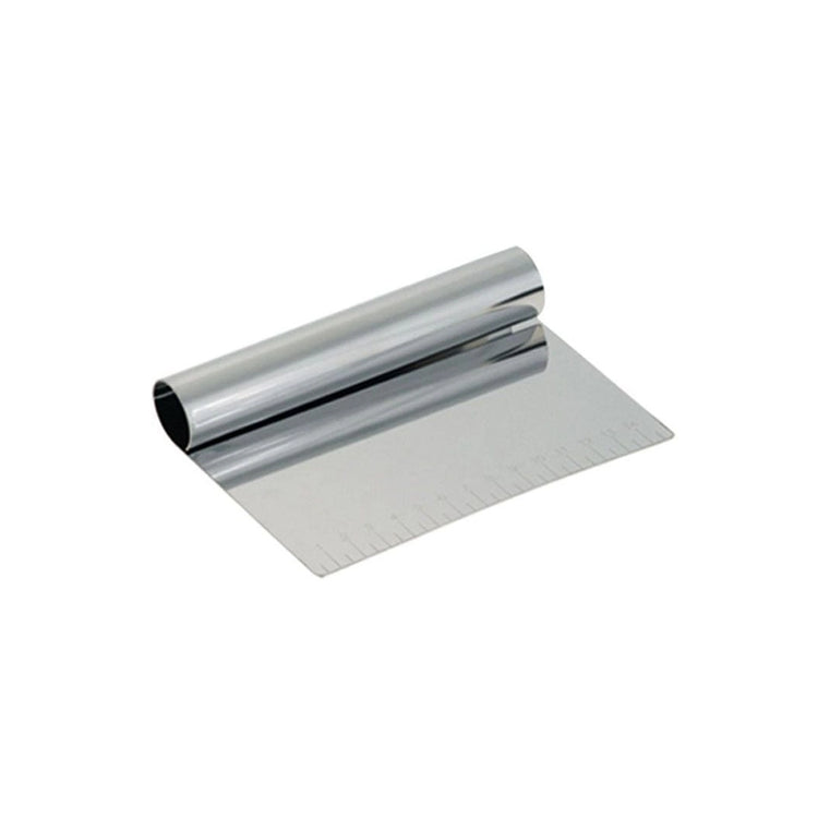 Coupe-pâte inox lame droite graduée 15 cm Tellier Gobel & Cie