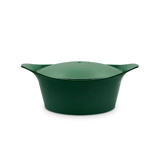 Cocotte personnalisable en métal 28 cm fougère L'Incroyable Cookut