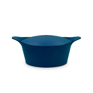 Cocotte personnalisable en métal 33 cm myrtille L'Incroyable Cookut