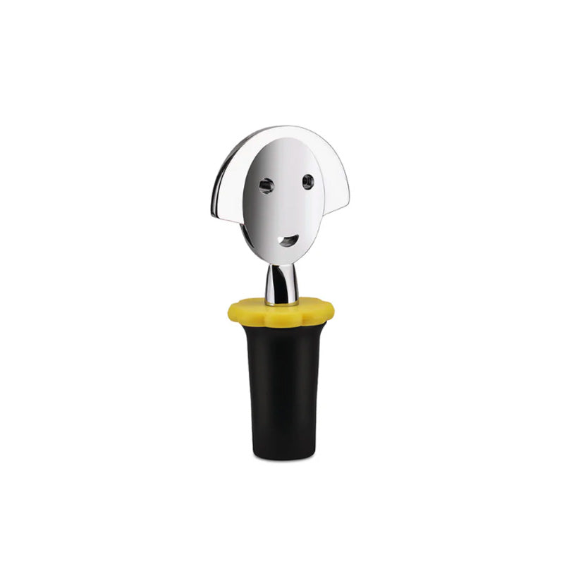 Bouchon en résine thermoplastique noir Anna Stop 2 Alessi