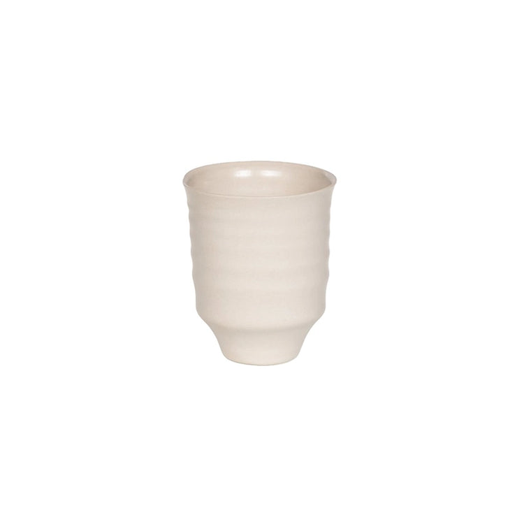 Gobelet céramique 20 cl Blanc Chado Table Passion