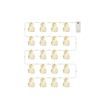 Guirlande intérieur 1.9m 20 LED anges dorés collection Noël Sirius