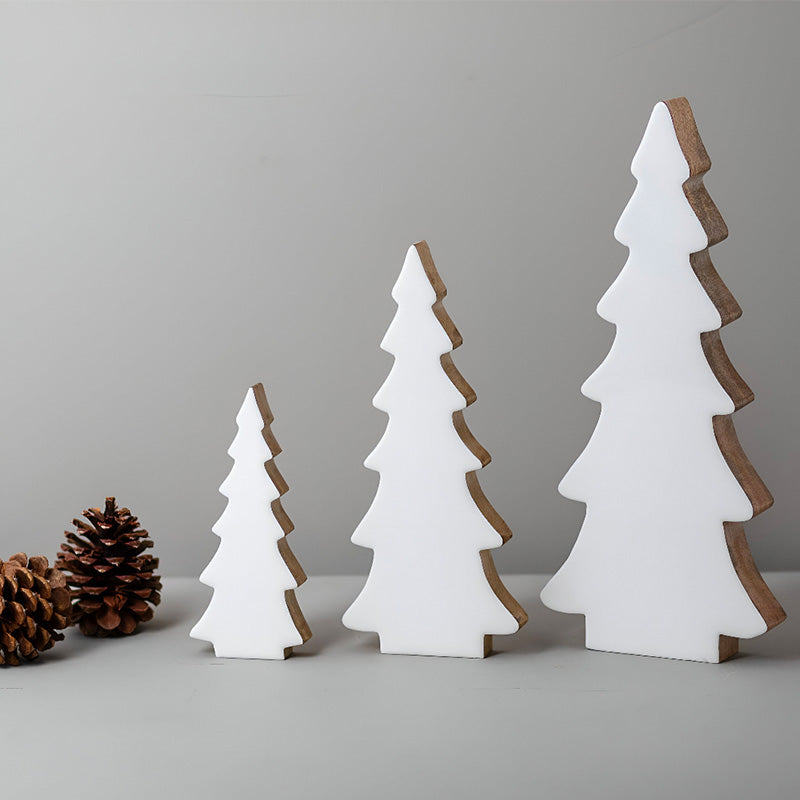 Sapin en bois manguier et émail M Be Home