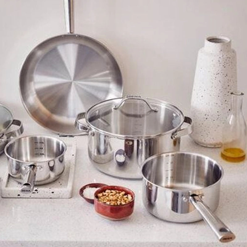 Set 3 casseroles Inox 16 et 20 cm Cicla Beka