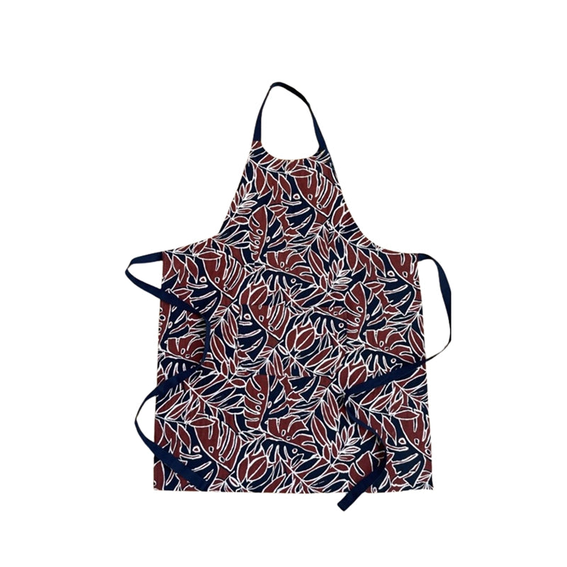 Tablier en coton pour femme Youmi Navy Les Tabliers de Julie Andrieu