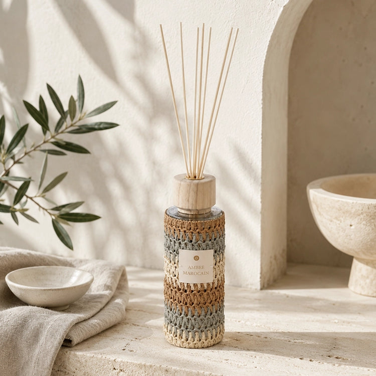 Diffuseur de parfum à bâtonnets de 500ml Ambre Zaya Atmosphera