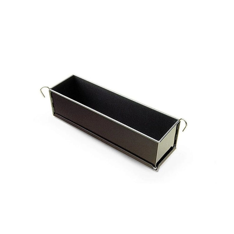 Moule à pâté long antiadhésif à charnière fond amovible Marron Gobel
