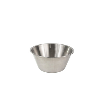 Bassine à fond plat en inox 16 cm Gobel