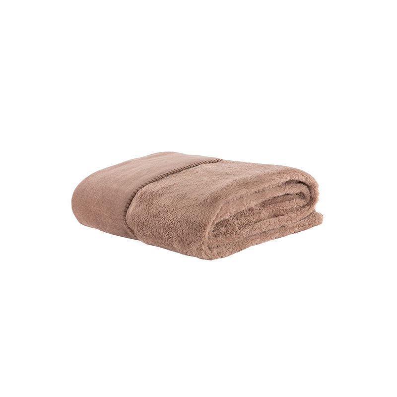 Plaid 200x150 cm mocha Tomo Tiseco