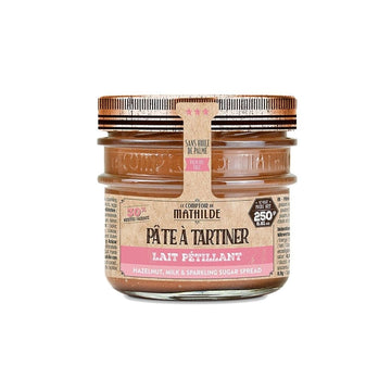 Pâte à tartiner lait pétillant noisette croustillante 250 g Marron Le Comptoir de Mathilde