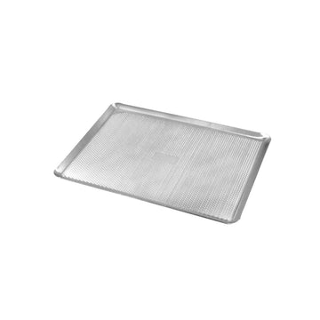 Plaque perforée aluminium antiadhésive 30x40 cm Gris Tellier Gobel & Cie