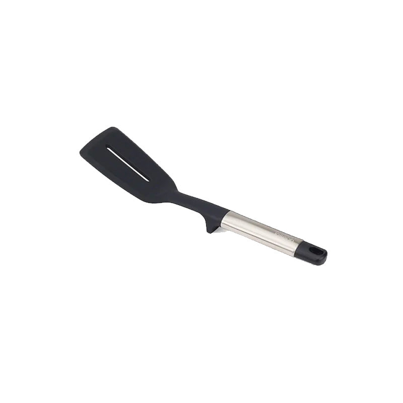 Spatule en silicone en inox et silicone avec reposoir Elevate Joseph Jospeh