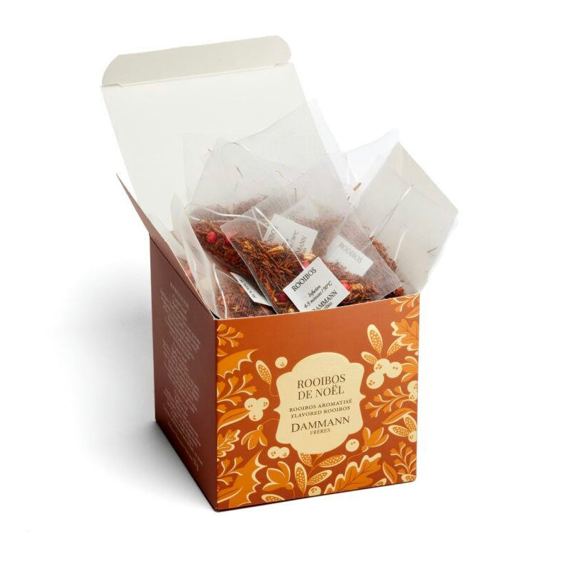Boite de 25 sachets de rooibos de Noël Dammann