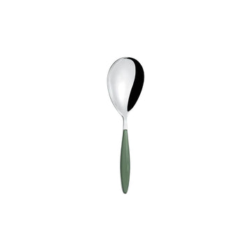 Cuillère à riz en acier inoxydable de 25 cm sauge Feeling Guzzini
