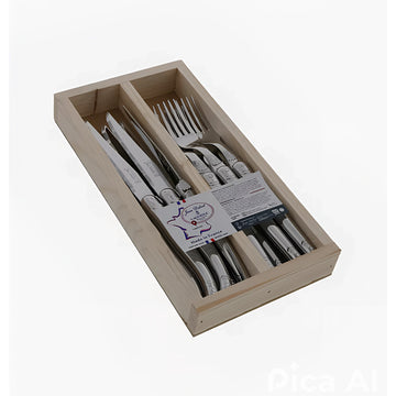 Ménagère 12 pièces en inox Jean Dubost