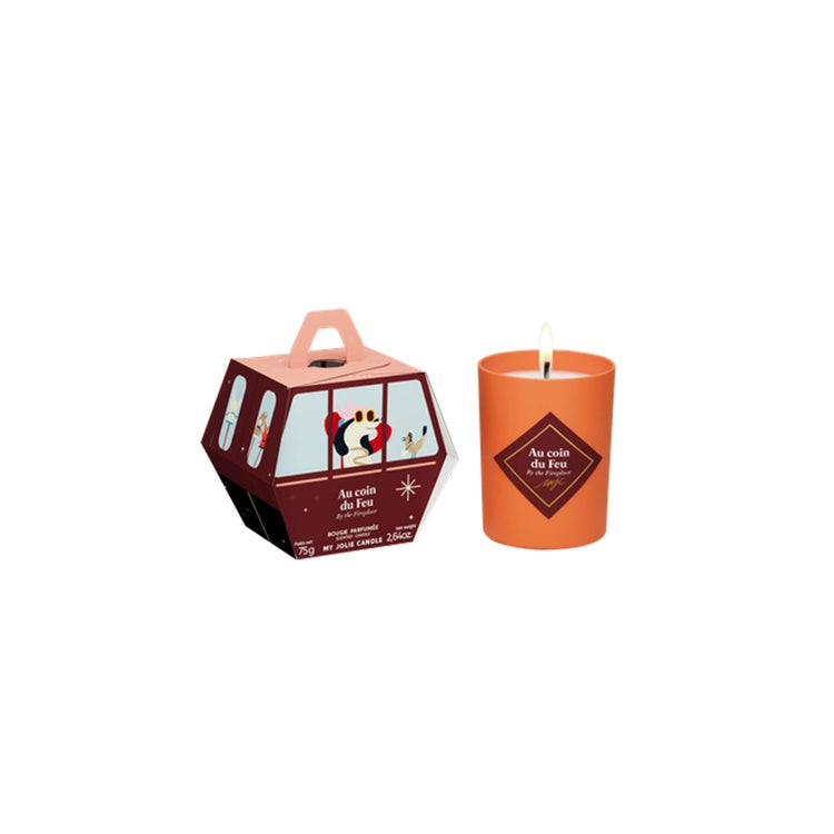 Télécabine au coin du feu bougie parfumée cire végétale 75 g My Jolie Candle