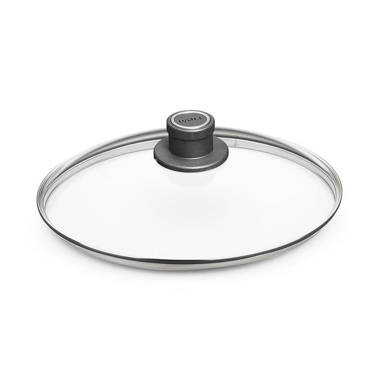 Couvercle en verre trempé de 24 cm rond Woll