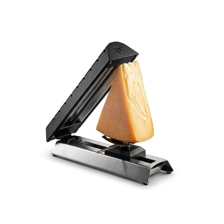 Appareil à raclette compact pro 600W 1 à 2 personnes inox et acier noir Tellier