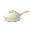 Poêle à tout faire en métal 28 cm meringue La Fabuleuse Cookut