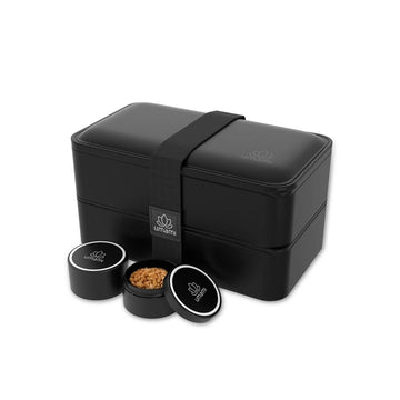 Bento polypropylène sans BPA 1,2 L Noir mat Original Umami