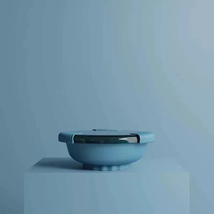 Blinibox Polymère biosourcé étanche 20 cm Bleu clair Signature Bini