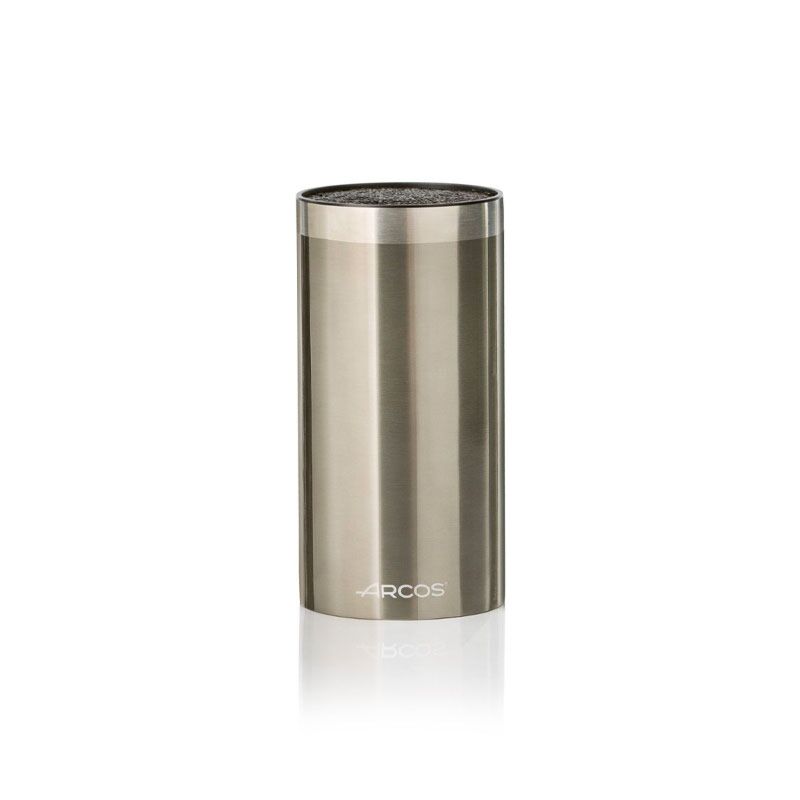 Bloc à couteaux universel rond inox
