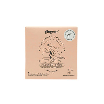 Boite de 12 sachets d'infusion Je retrouve l'harmonie Gingerly