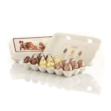 Boîte de 18 oeufs en chocolat assortis Café Tasse - SUP - CAFE TASSE