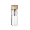 Bouteille à infusion double paroi verre Atmosphera