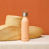 Bouteille isotherme Inox 350 ml Abricot pastel Active Qwetch