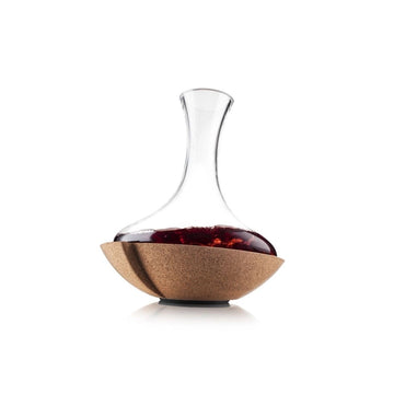 Carafe Tourbillon en verre 1 L transparente Accessoires Vin VACU VIN
