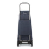 Chariot de course 2 roues en tweed bleu marine Jet Rolser
